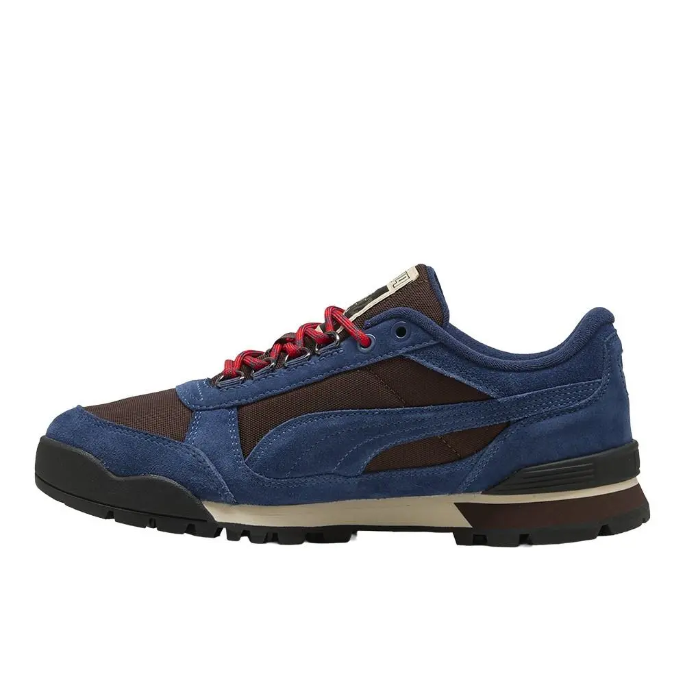Puma shoes - PUMA Rdr Low Lace Up - 40296201 - Blue, Brown 1