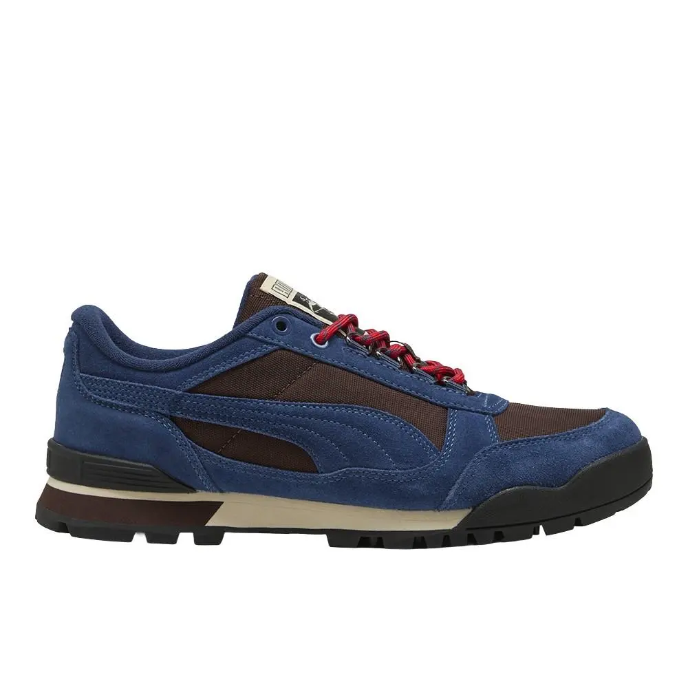Puma shoes - PUMA Rdr Low Lace Up - 40296201 - Blue, Brown 7