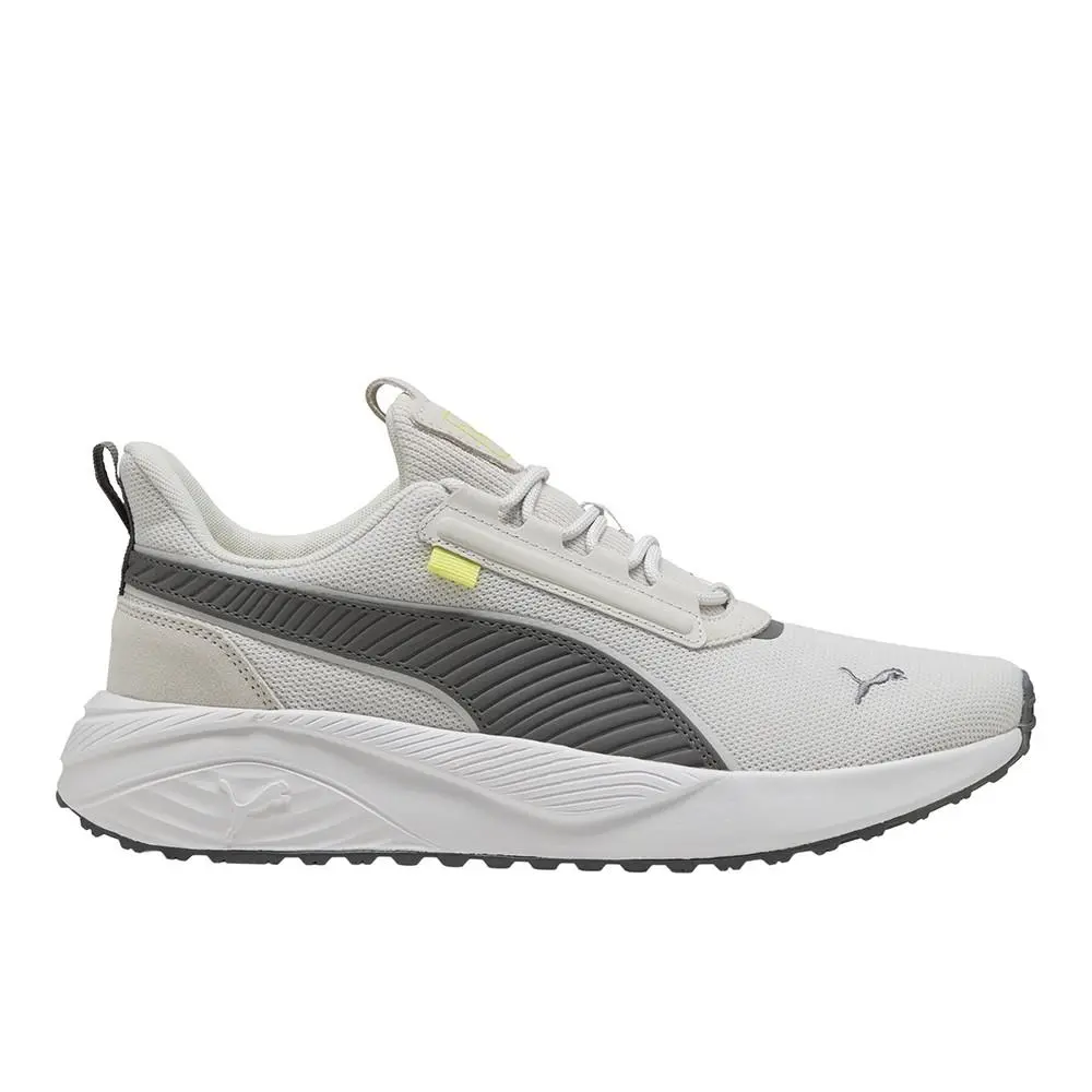 Pacer 23 Street Lace Up Mens Grey Sneakers Casual Shoes 40075508 by Puma