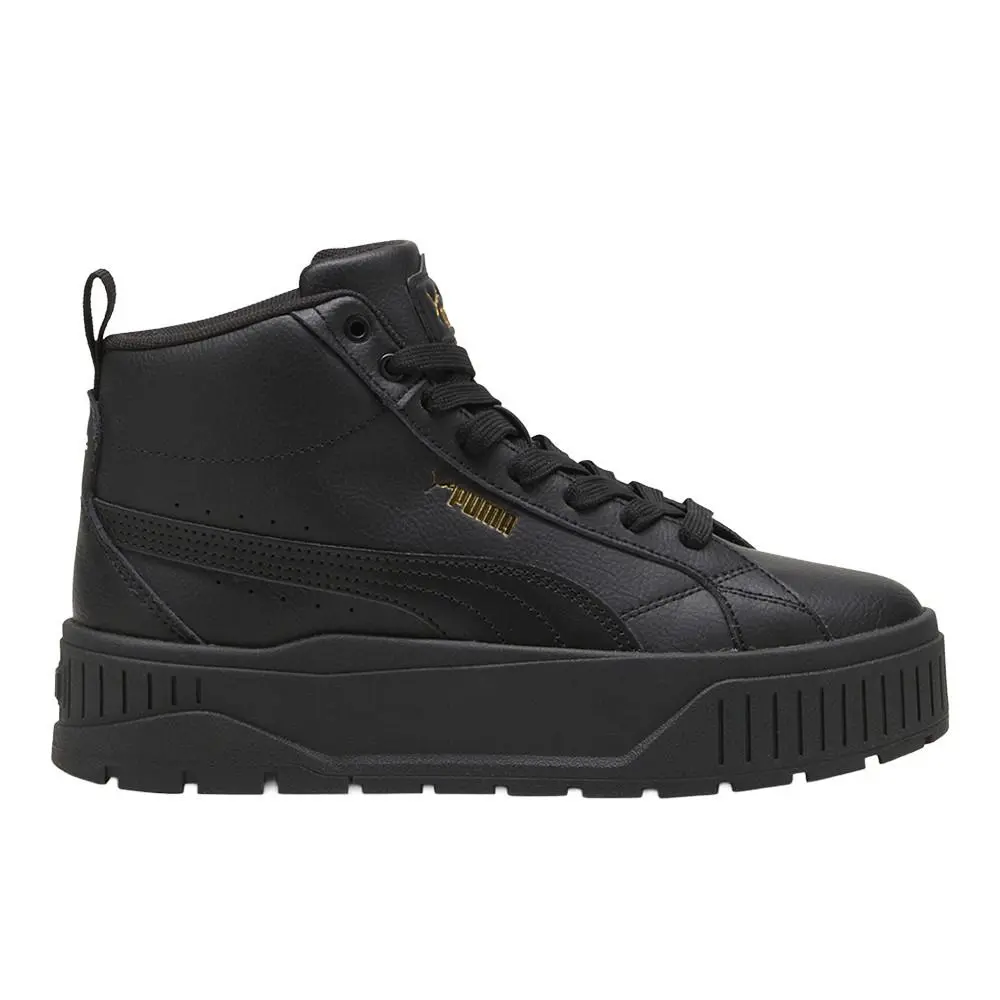 Puma Karmen Ii Platform Womens Black Sneakers Casual Shoes 39745902 - Black
