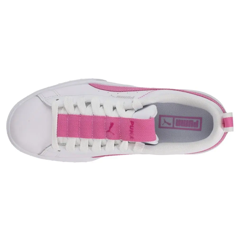 Puma shoes - PUMA Mayze Lace Up Platform - 384007-01 - White 8