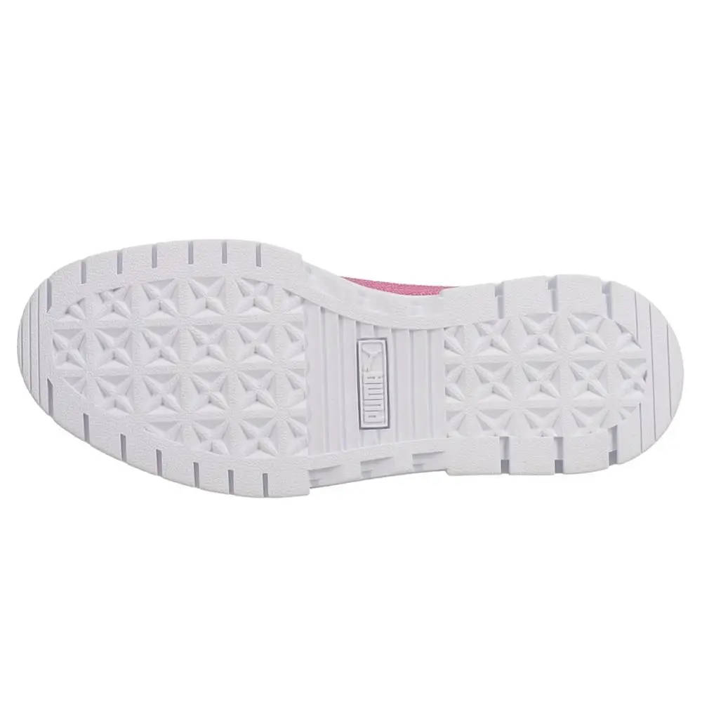 Puma shoes - PUMA Mayze Lace Up Platform - 384007-01 - White 9