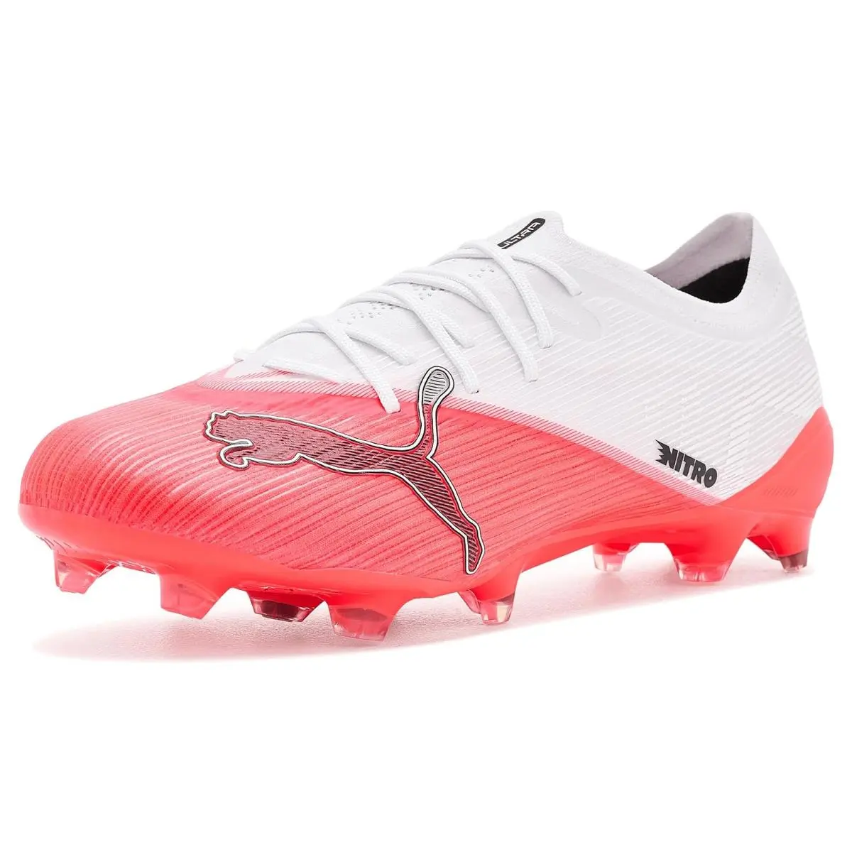 Man`s Shoes  Ultra Nitro™ 7 Pro Firm Ground Soccer Cleats Ultra Red/ Black/ White by Puma