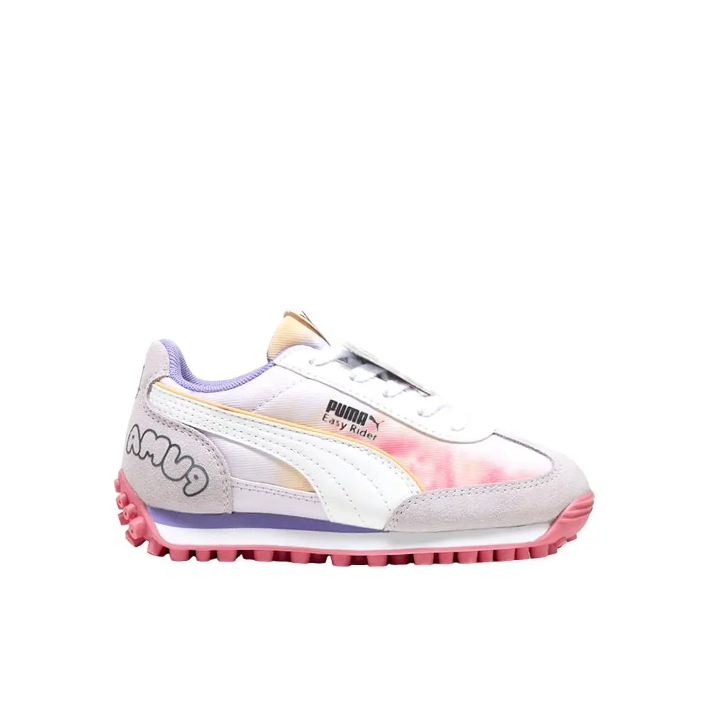 X Hello Kitty and Friends Easy Rider Lace Up Youth Girls Pink Purple Wh by Puma