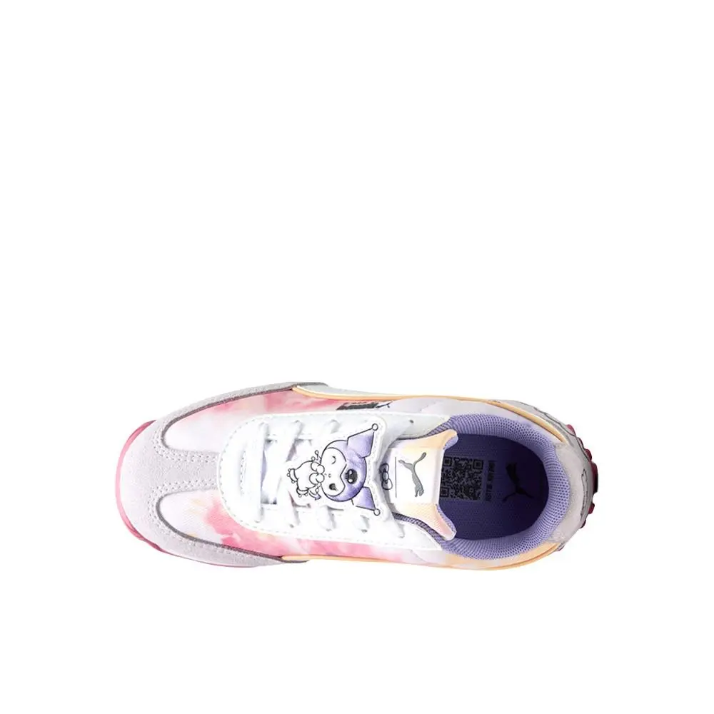 Puma shoes - PUMA  X Hello Kitty And Friends Easy Rider Lace Up  Youth - 40141101 - Pink, Purple, White 8