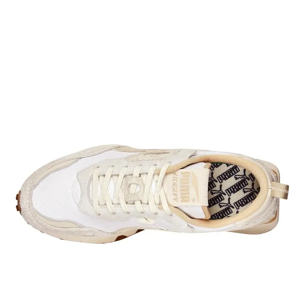 Puma shoes - PUMA Rider Fv Worn Out Lace Up - 39016701 - White 2