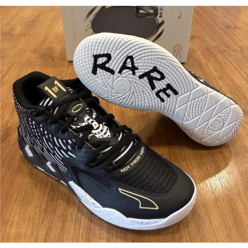Lamelo Ball MB.01 x Foot Locker 50th Men`s Black Sz 12 Shoes 310506 01 by Puma