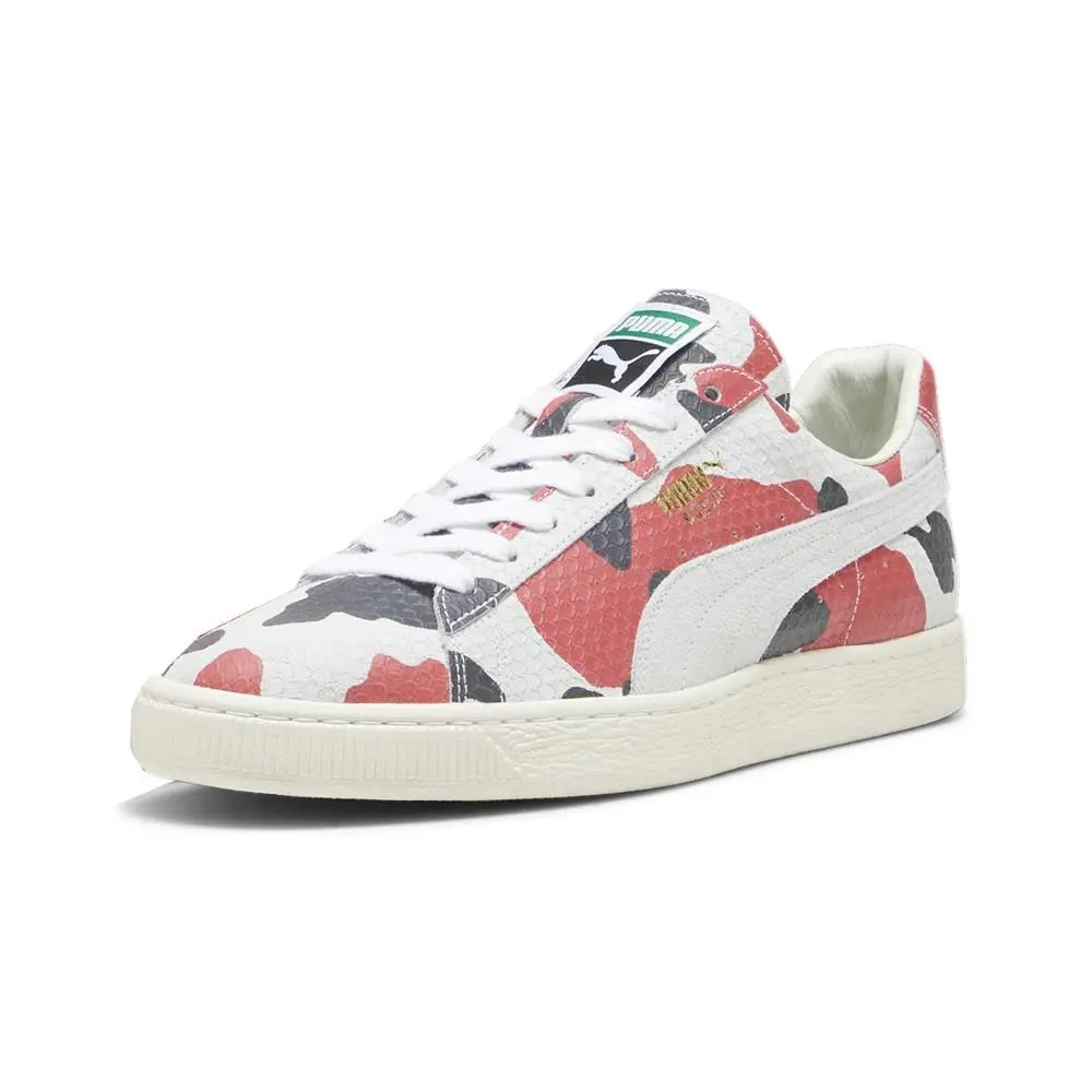 Puma shoes - PUMA Suede Made In Japan Koi Lace Up - 39856101 - Red, White 6