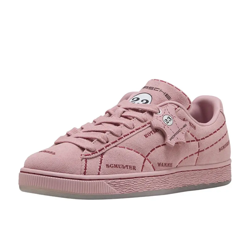 Puma shoes - PUMA Porsche Legacy Suede Sau Lace Up Sneaker - 30922601 - Pink 0