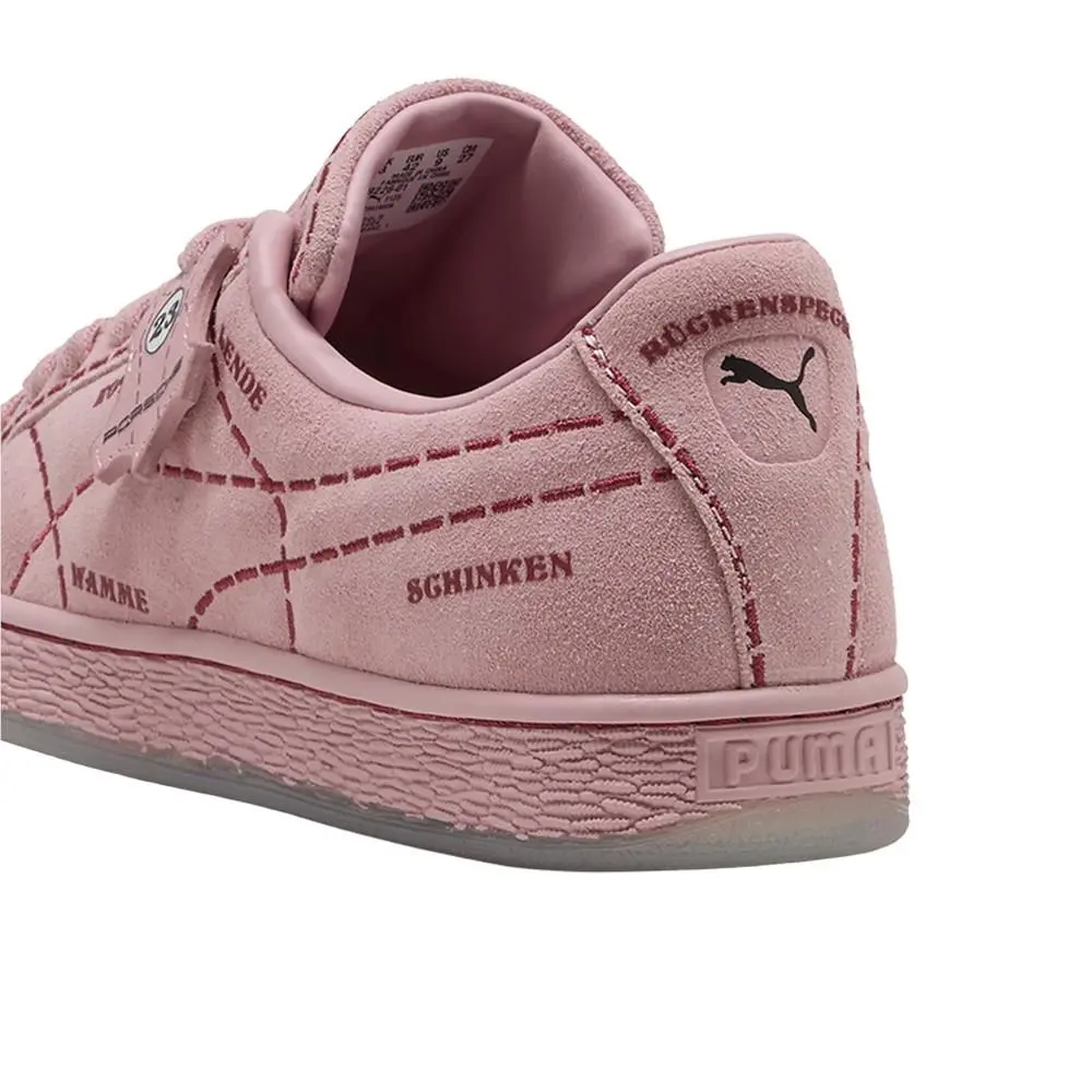 Puma shoes - PUMA Porsche Legacy Suede Sau Lace Up Sneaker - 30922601 - Pink 5