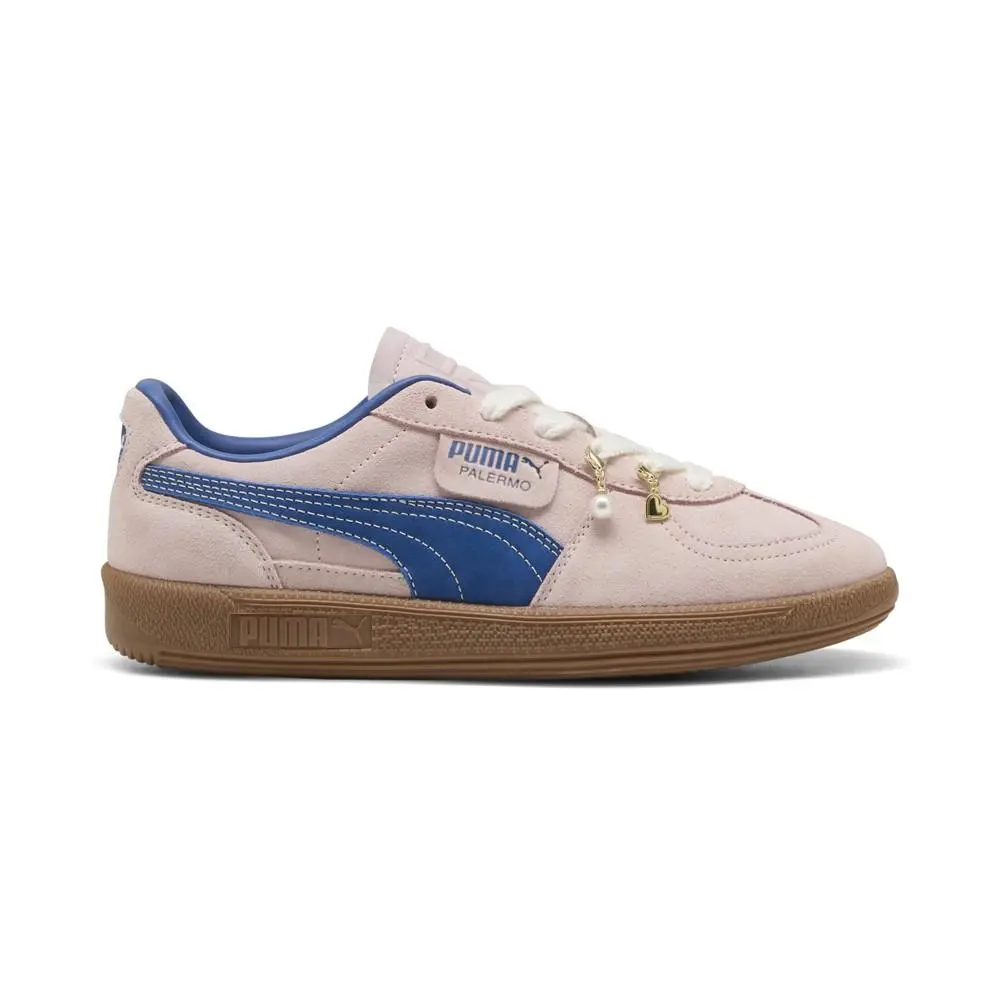Puma Palermo Pin It Up Womens Pink Sneakers Casual Shoes 40486002