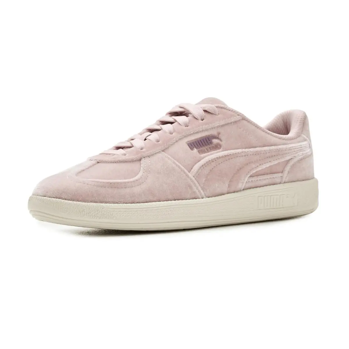 Womens Palermo Velvet Dreams Lace Up Sneakers Shoes Casual - Pink by Puma