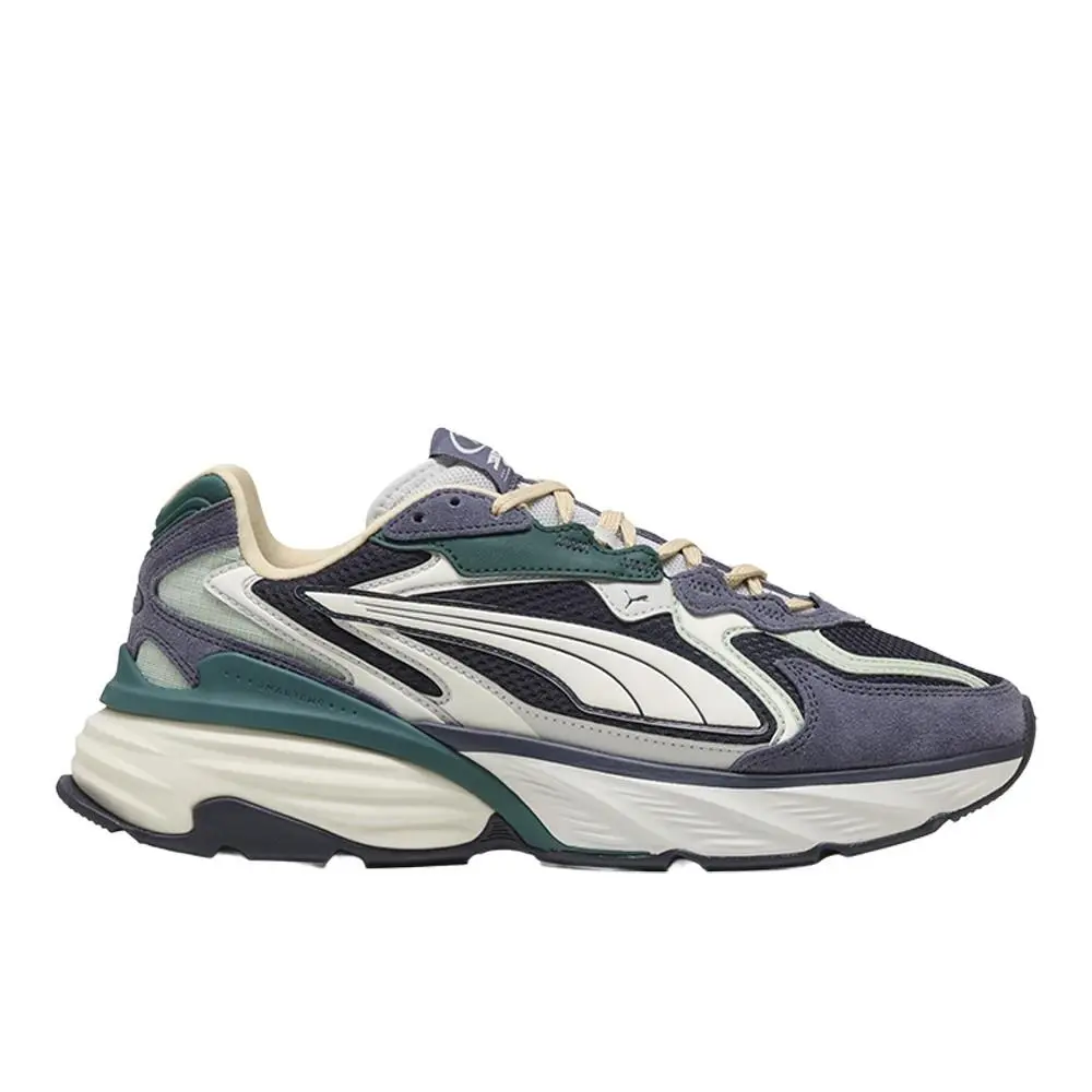 Puma Fade Nitro Ls+ Mens Blue Sneakers Casual Shoes 40733101