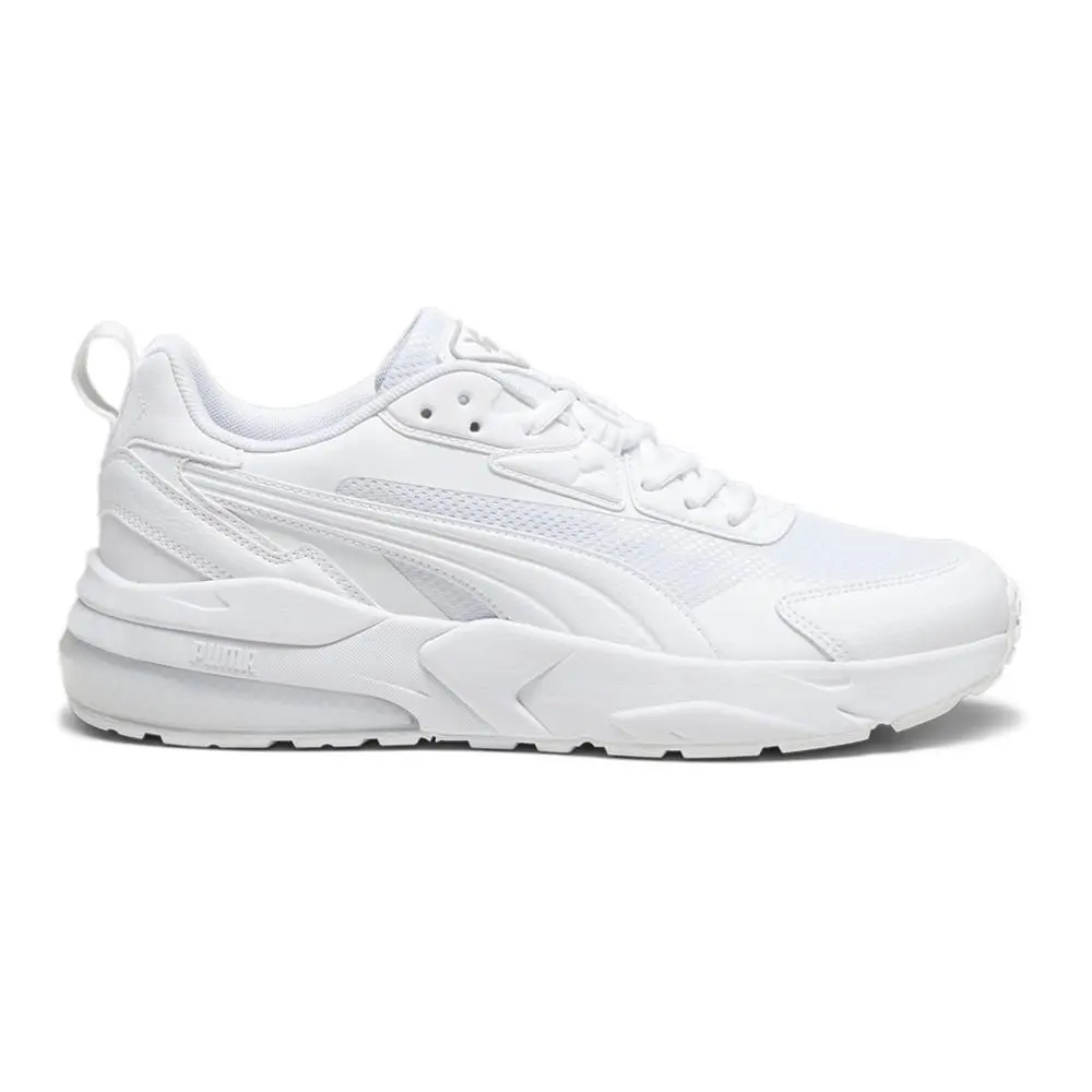 Vis2k Lace Up Mens White Sneakers Casual Shoes 39231802 by Puma