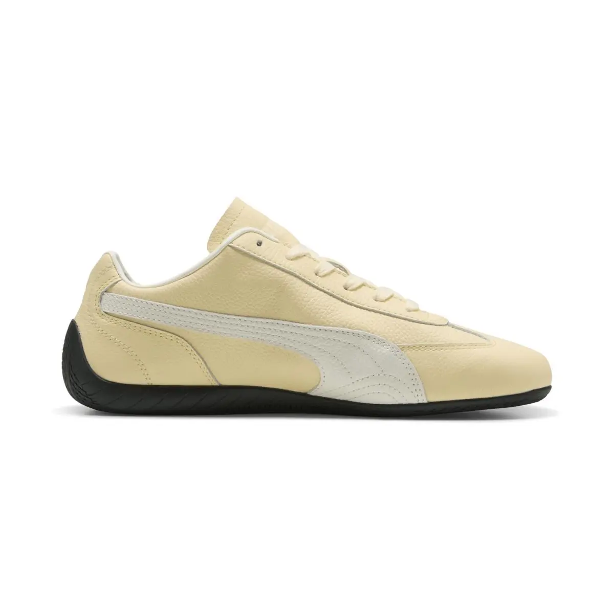 Puma Speedcat Decon 40725101 Mens Yellow Leather Lifestyle Sneakers Shoes
