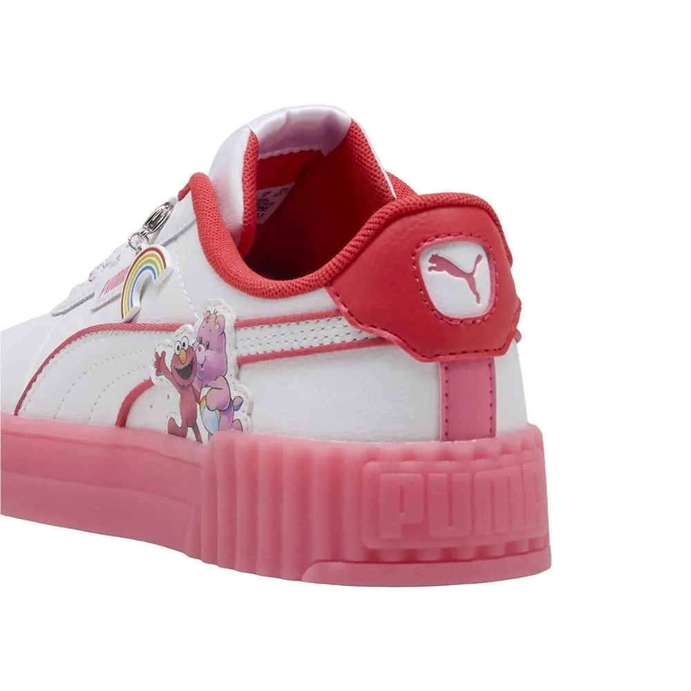 Puma shoes - PUMA  X Care Bears X Sesame Street Carina 3.0 Lace Up - 40690801 - White 5