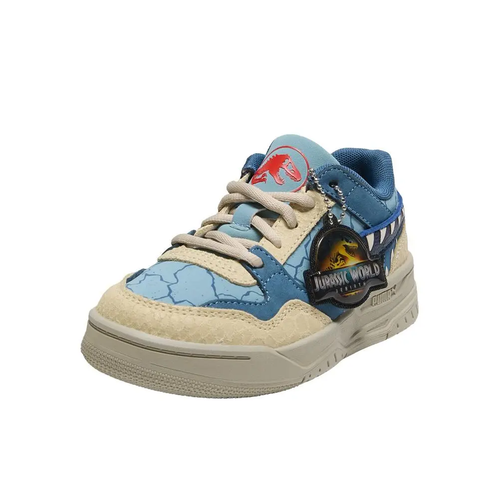 Puma shoes - PUMA  X Jurassic World Rebound Slip On  Youth - 40601401 - Beige, Blue 0