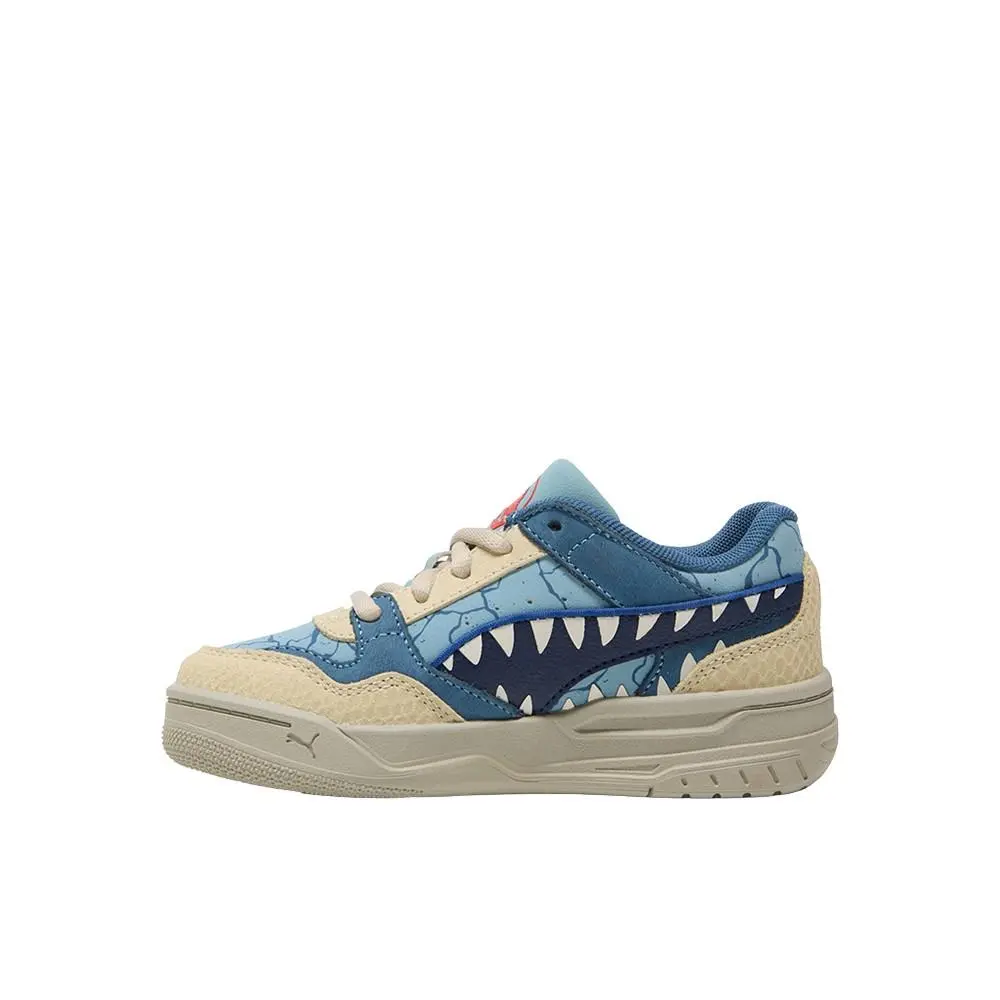 Puma shoes - PUMA  X Jurassic World Rebound Slip On  Youth - 40601401 - Beige, Blue 1