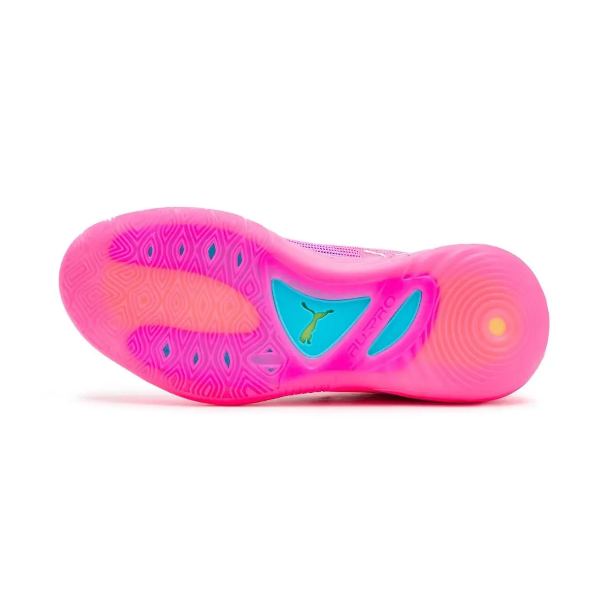 Puma shoes - Poison Pink/Bright Aqua/Lime Squeeze 3