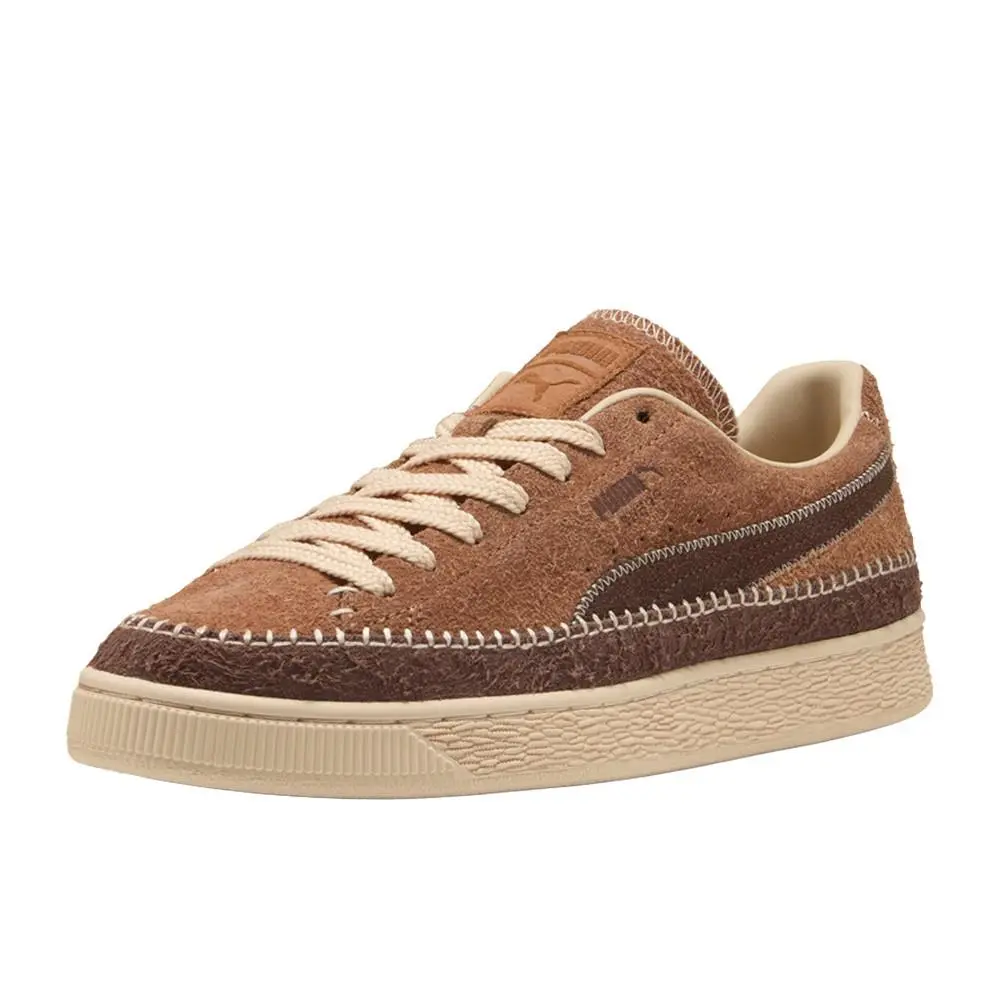 Puma shoes - PUMA Suede Moccasin Lace Up - 40103501 - Brown 0