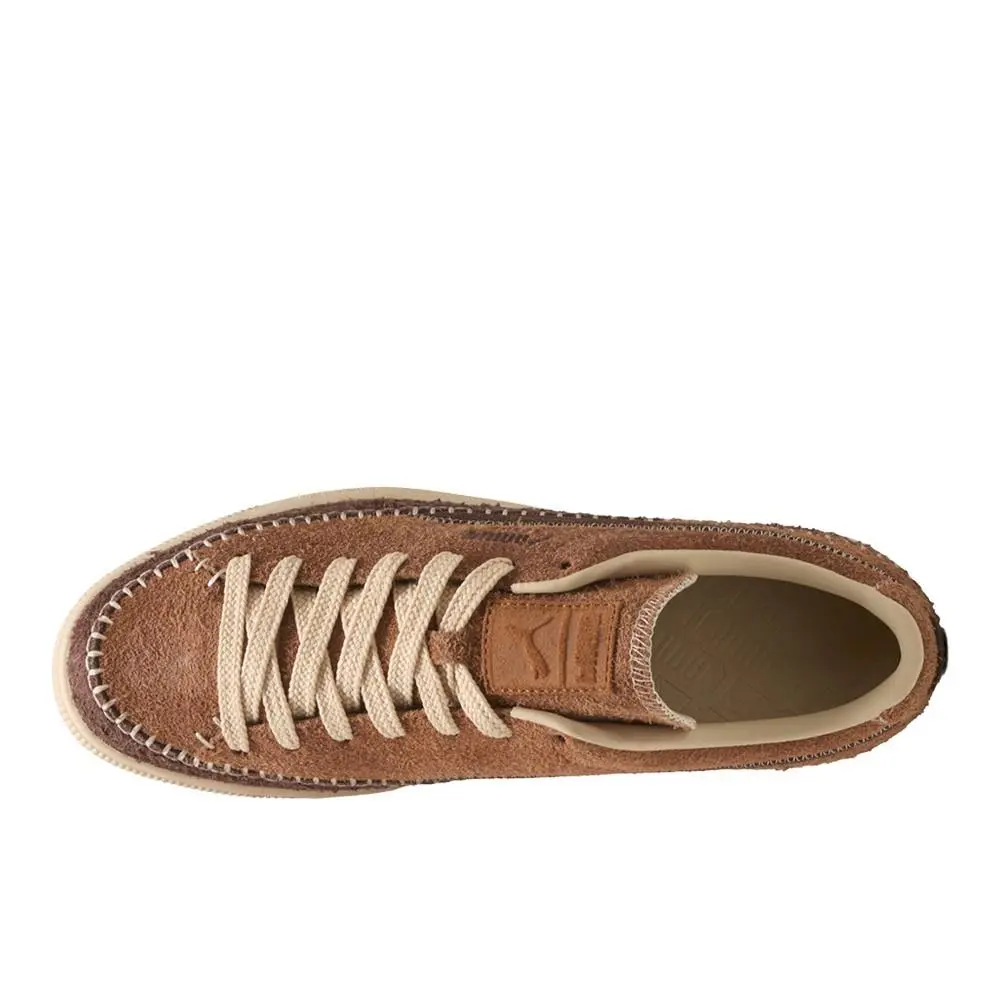 Puma shoes - PUMA Suede Moccasin Lace Up - 40103501 - Brown 2