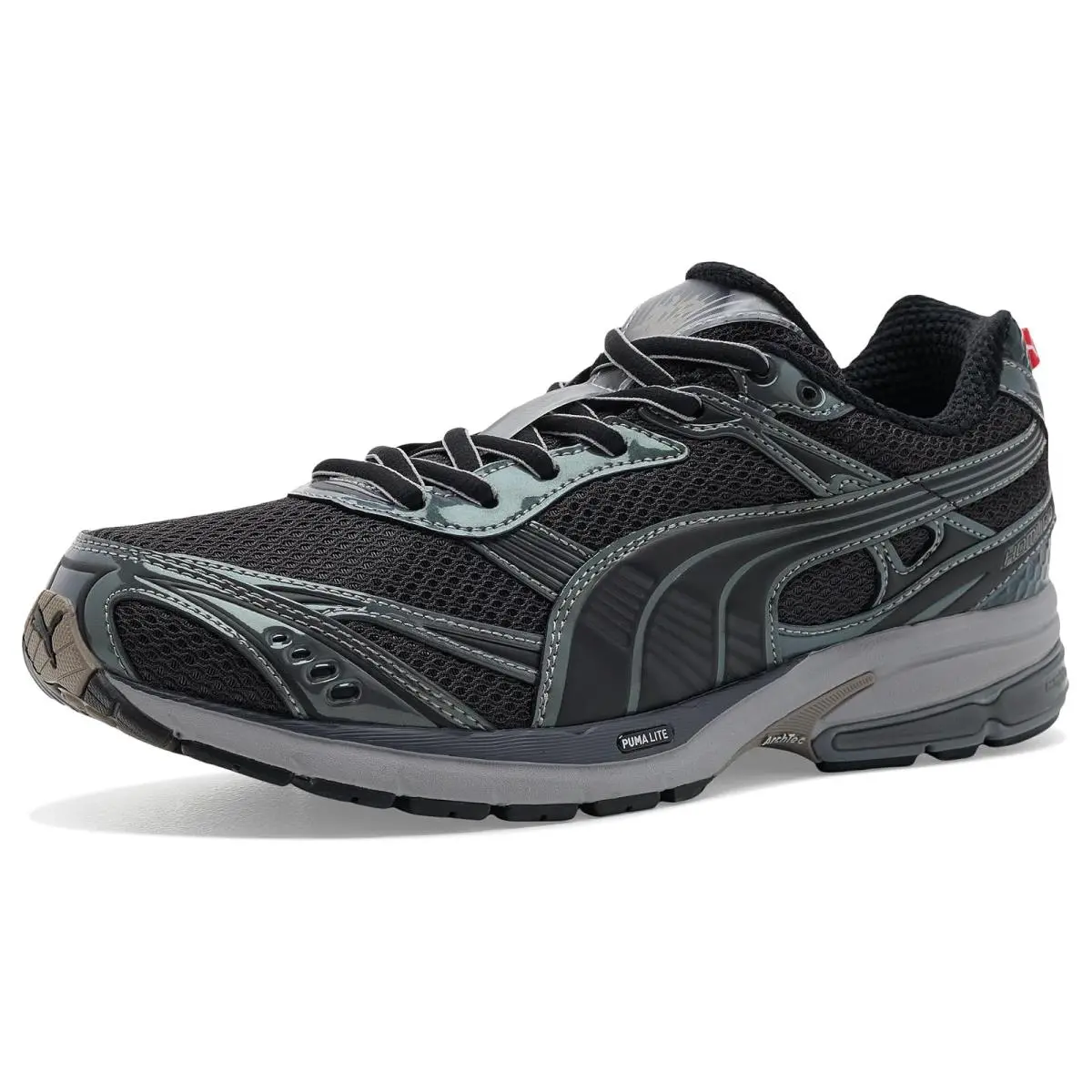 Man`s Sneakers Athletic Shoes  Homura Og+ Shoes  Black/Matte Silver by Puma