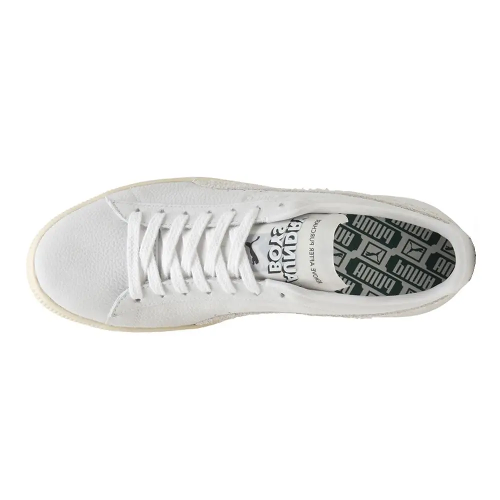 Puma shoes - PUMA Clyde Laundry Boys Ii Lace Up - 40104301 - White 2