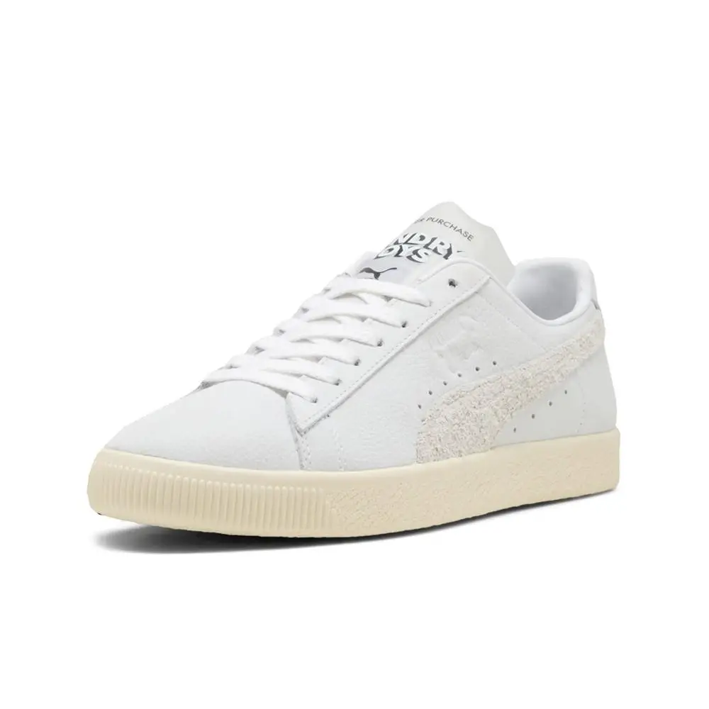 Puma shoes - PUMA Clyde Laundry Boys Ii Lace Up - 40104301 - White 6