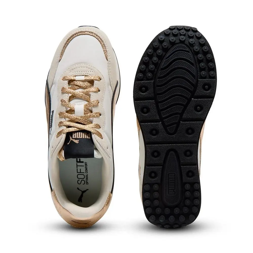 Puma shoes - 405891 01 - 405891 01 - Warm White-Puma Gold-Black 3