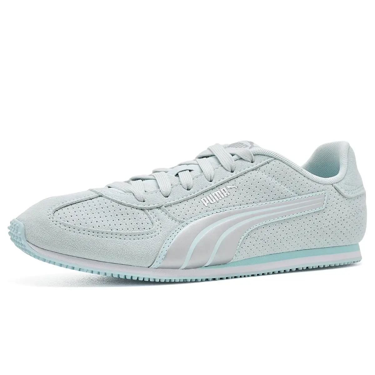 Woman`s Sneakers Athletic Shoes  ST Track Shoes Aqua Glow/ Silver by Puma