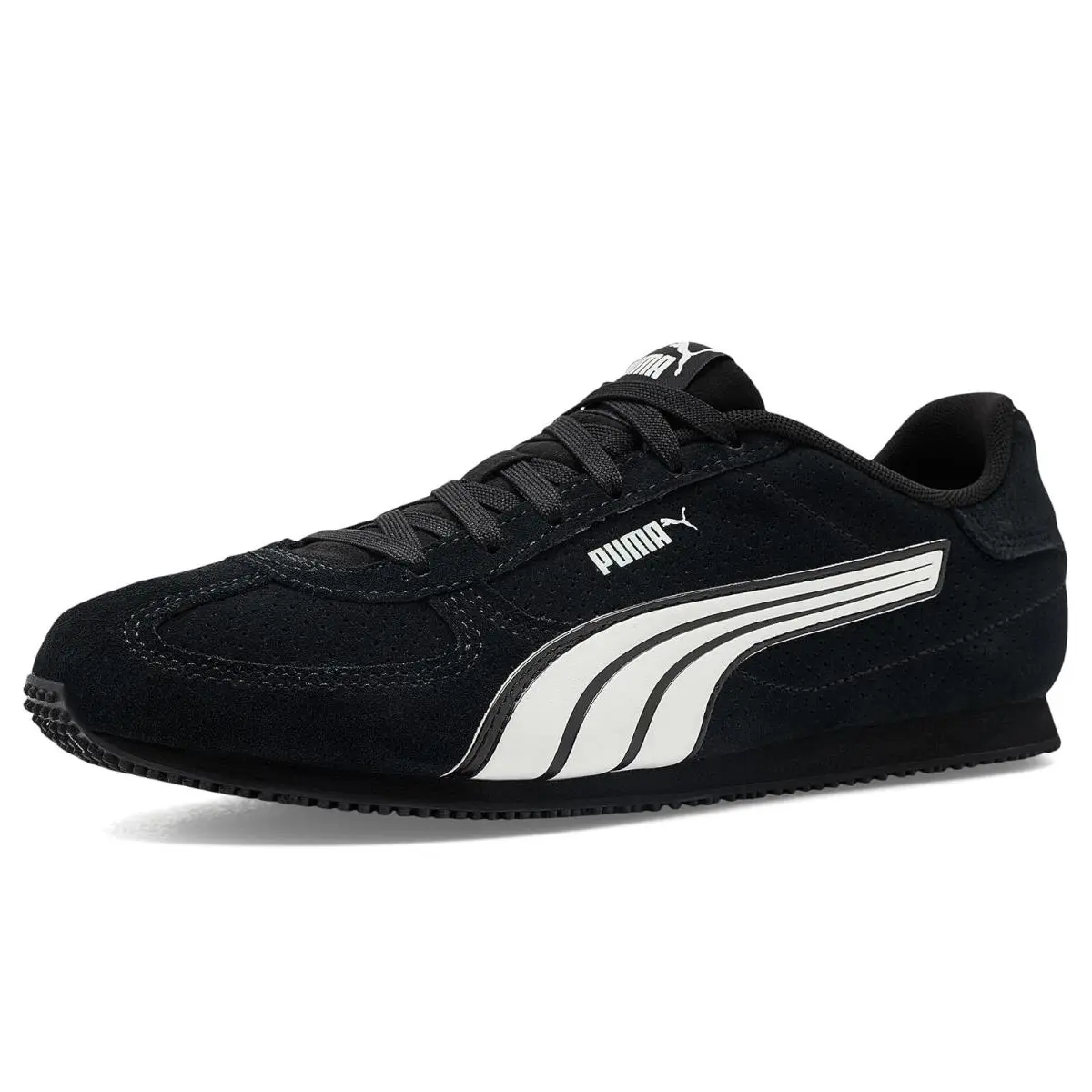 Woman`s Sneakers Athletic Shoes  ST Track Shoes PUMA Black/Warm White by Puma