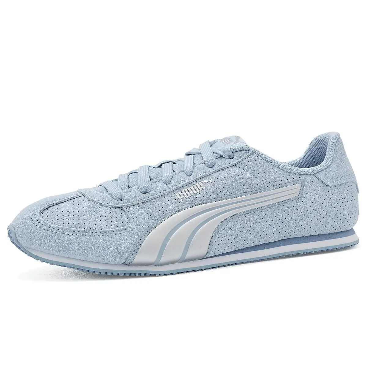Woman`s Sneakers Athletic Shoes  ST Track Shoes Sea Illusion/ Silver by Puma