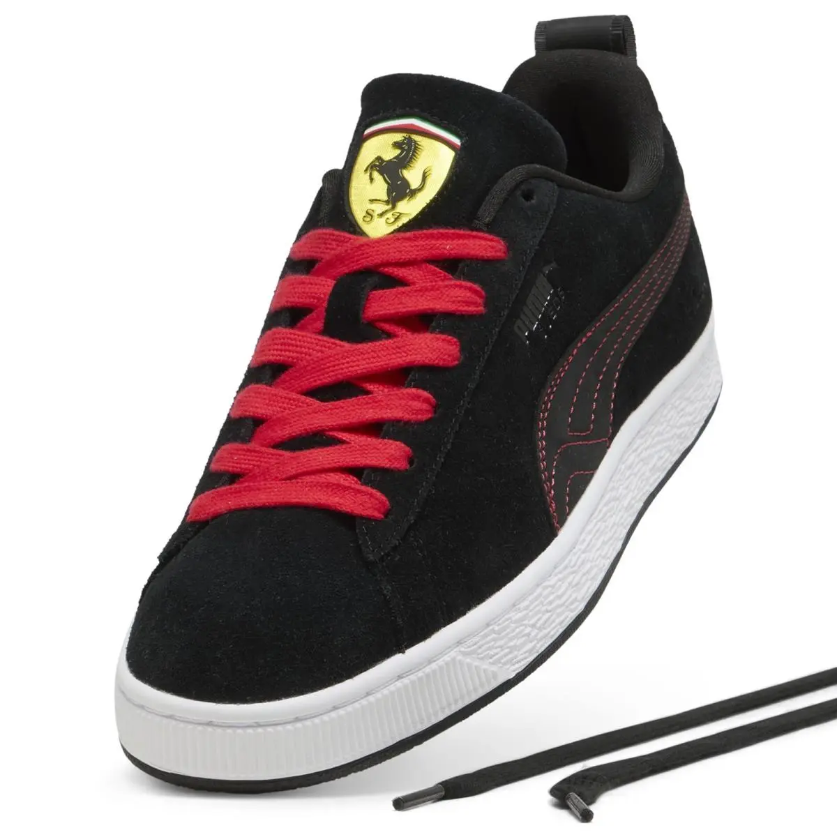 Puma shoes - Puma Scuderia Ferrari Suede OG - 30942801 - Black 2