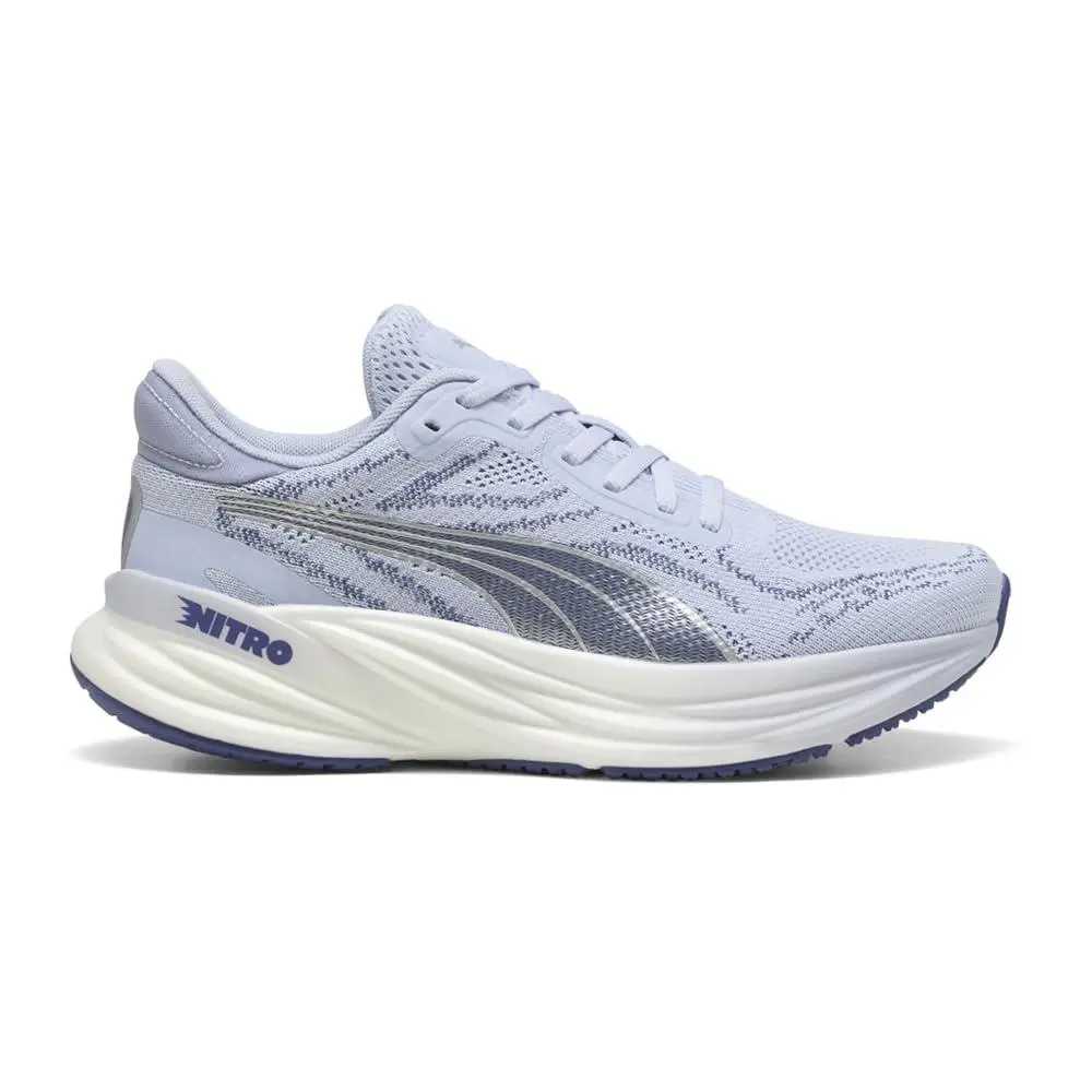 Puma Womens Magnify Nitro 2 Running Sneakers Shoes - Blue - Size 9.5 M