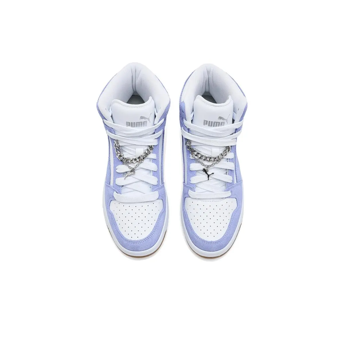 Puma shoes - 40192202 - 40192202 - puma white intense lavender puma silver 0