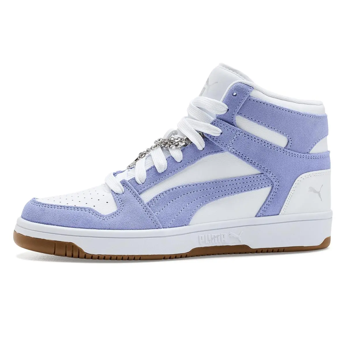 Puma shoes - 40192202 - 40192202 - puma white intense lavender puma silver 2