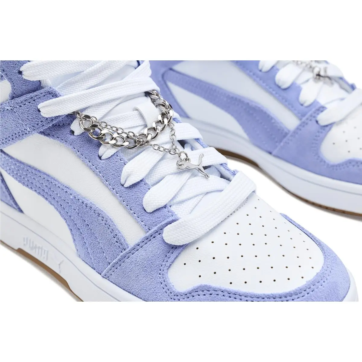 Puma shoes - 40192202 - 40192202 - puma white intense lavender puma silver 11