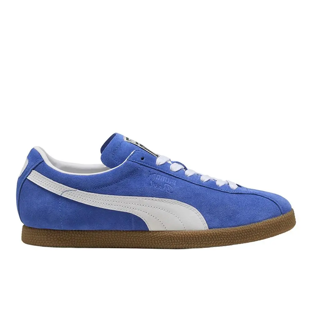 Brasil Lace Up Mens Blue Sneakers Casual Shoes 40104808 by Puma