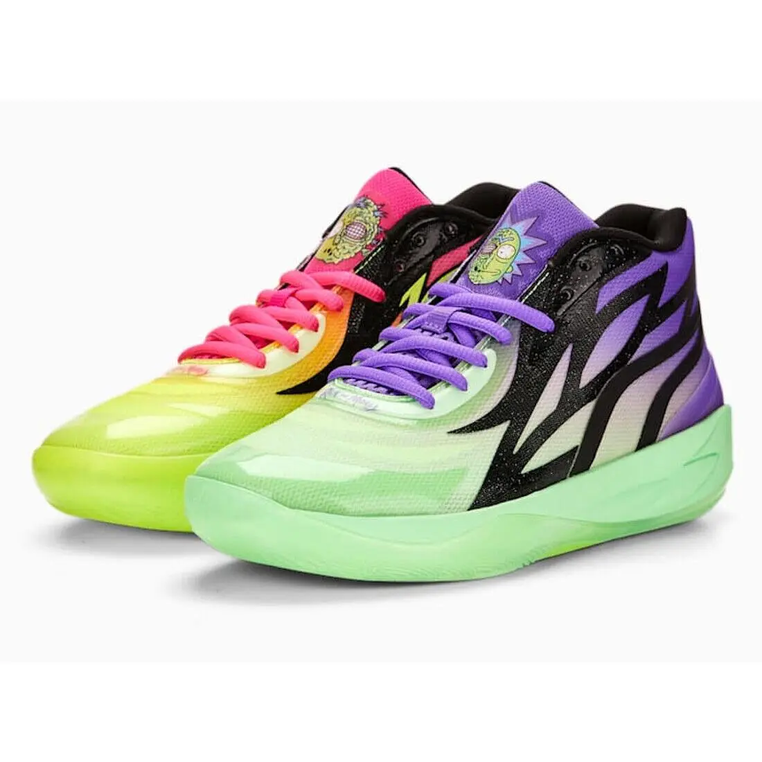 Lamelo Ball MB.02 Rick Morty 377411-02 Basketball Shoes by Puma