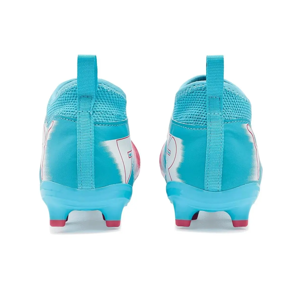 Puma shoes - Hero Blue/Puma White/Sunset Pink 5