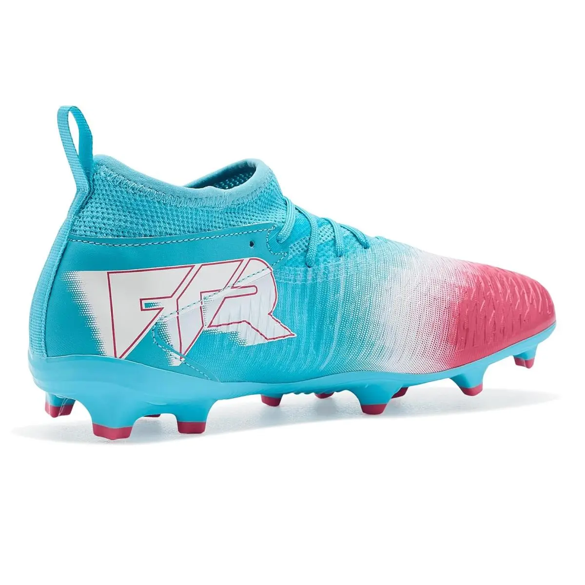 Puma shoes - Hero Blue/Puma White/Sunset Pink 8