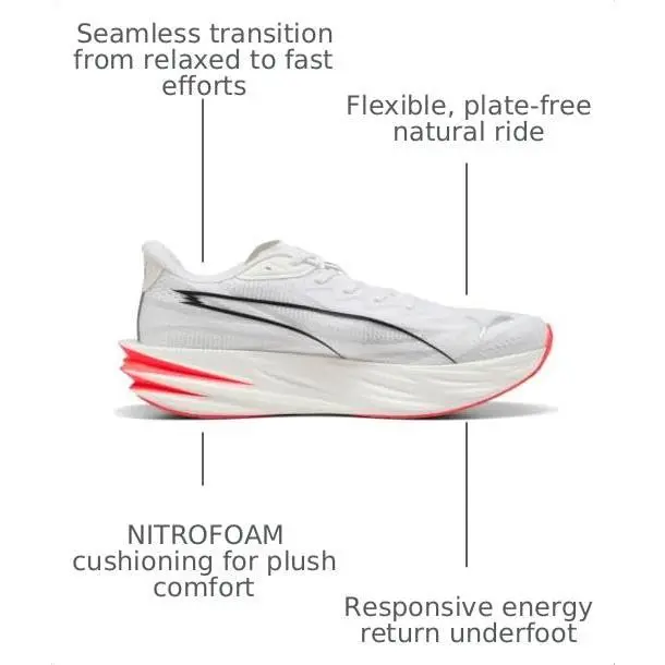 Puma shoes - 313904 16 - 313904-16-11 - black white 25