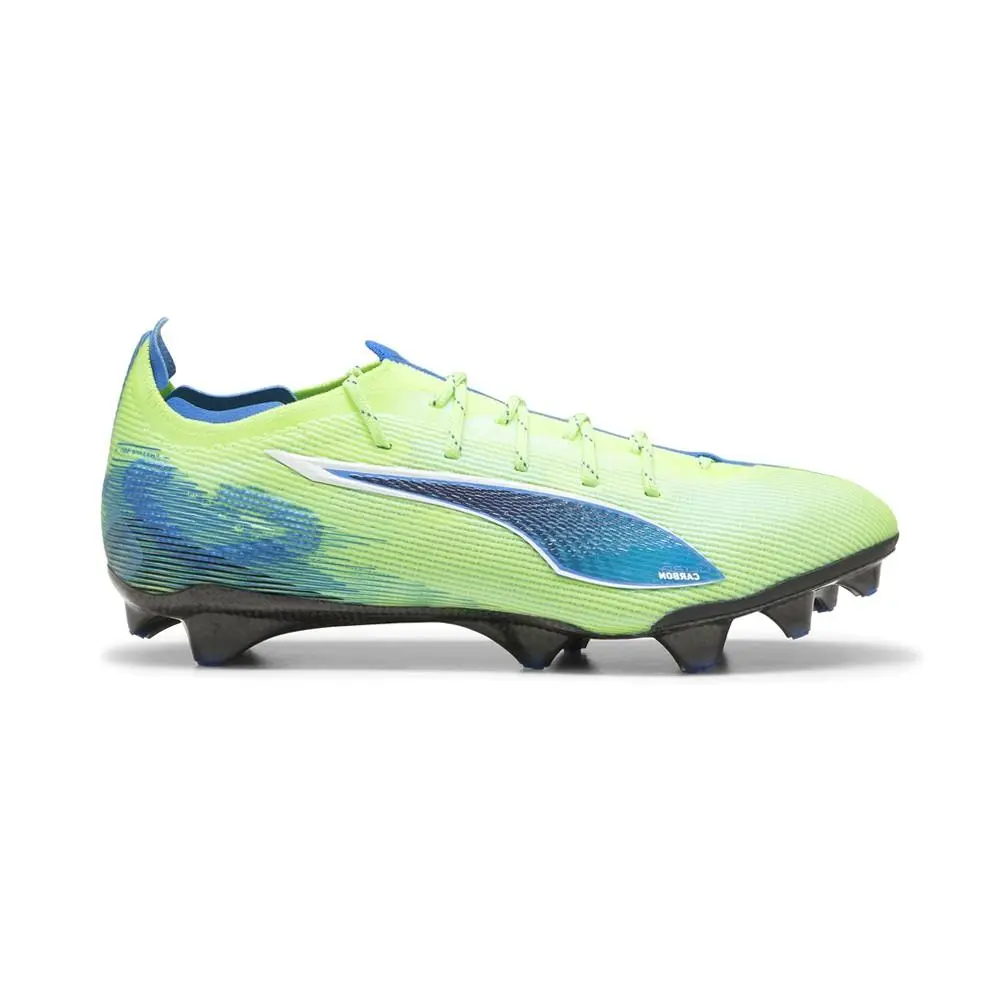Ultra 5 Carbon Firm Ground Soccer Cleats Womens Green Sneakers Athletic Sho by Puma