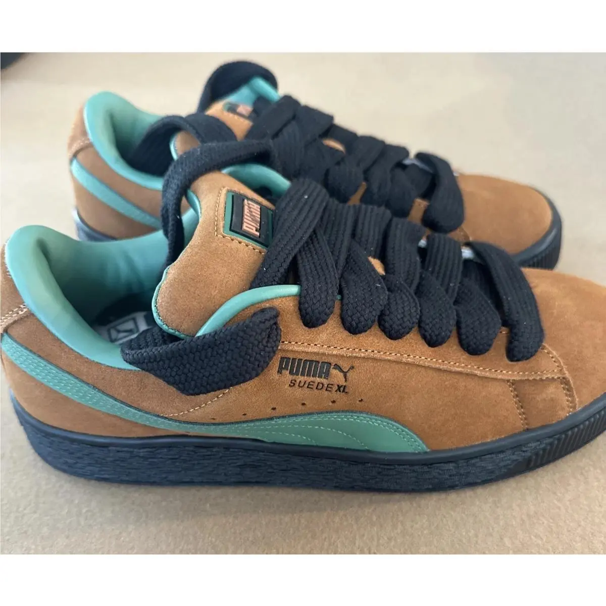Suede XL Teak Deep Forest Mens Shoes Sneakers 395205 15 Size 12 by Puma