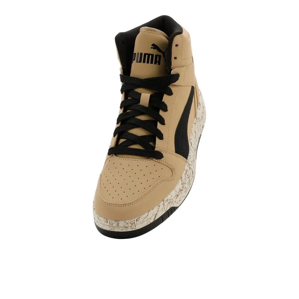 Puma shoes - PUMA Rebound Layup Nubuck Marble 2 - 40655801 - Brown 4