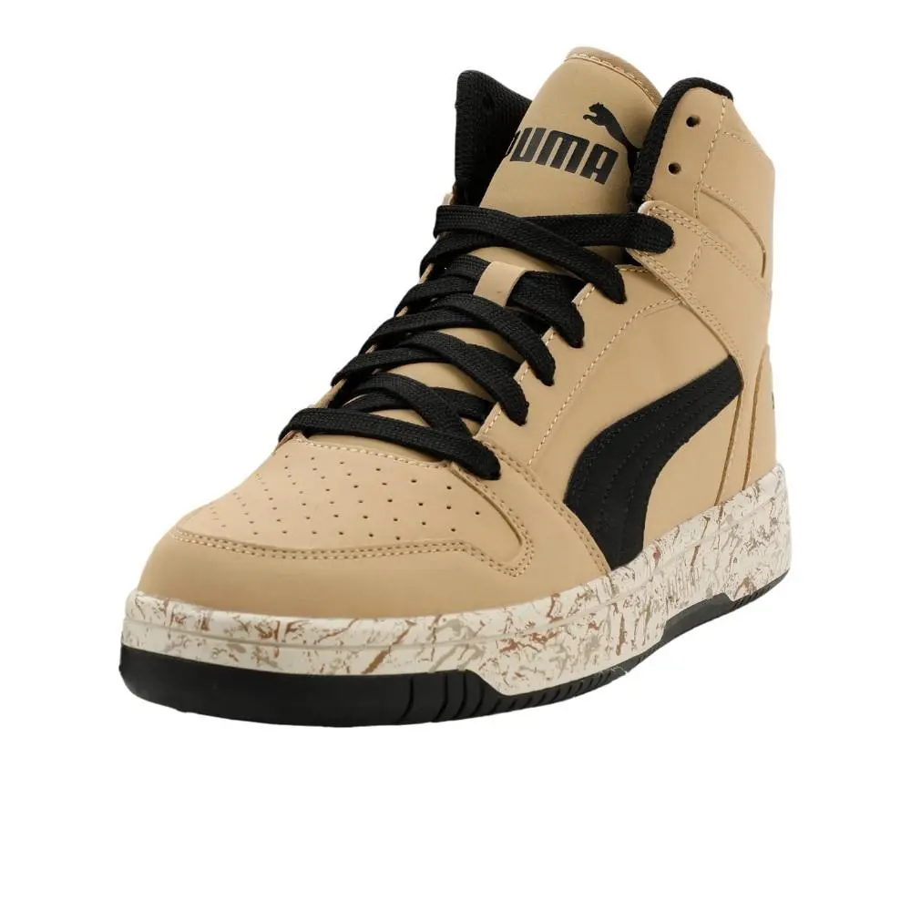 Puma shoes - PUMA Rebound Layup Nubuck Marble 2 - 40655801 - Brown 8