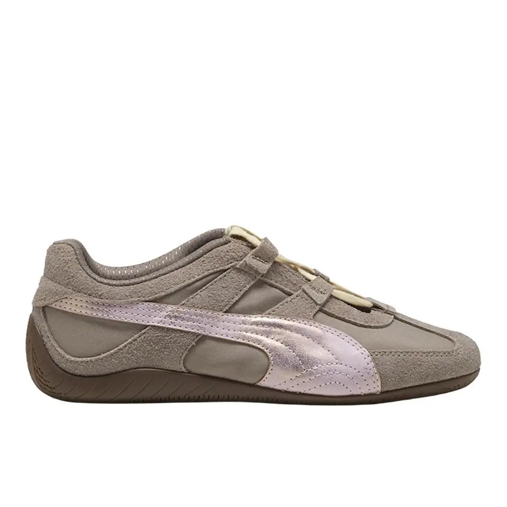 Speedcat Go Brushed Luxe Womens Brown Sneakers Casual Shoes 40899501 by Puma