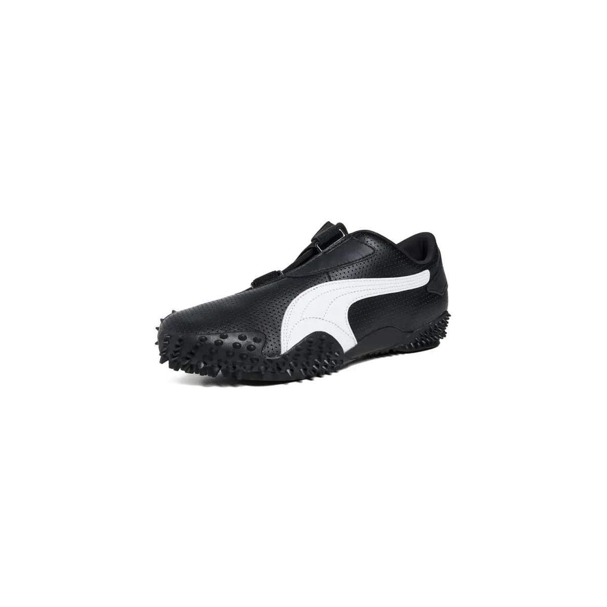 Mens Mostro Perforated Slip On Sneakers Shoes Casual - White by Puma