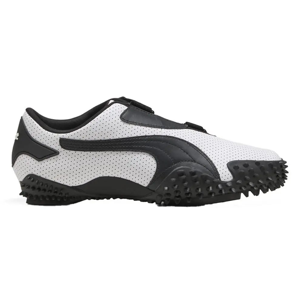Mens Mostro Perforated Slip On Sneakers Shoes Casual - White white by Puma