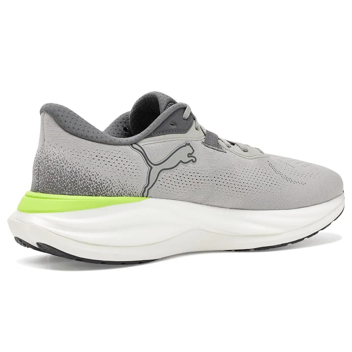 Puma shoes - Gray Echo/Sunny Lime 8